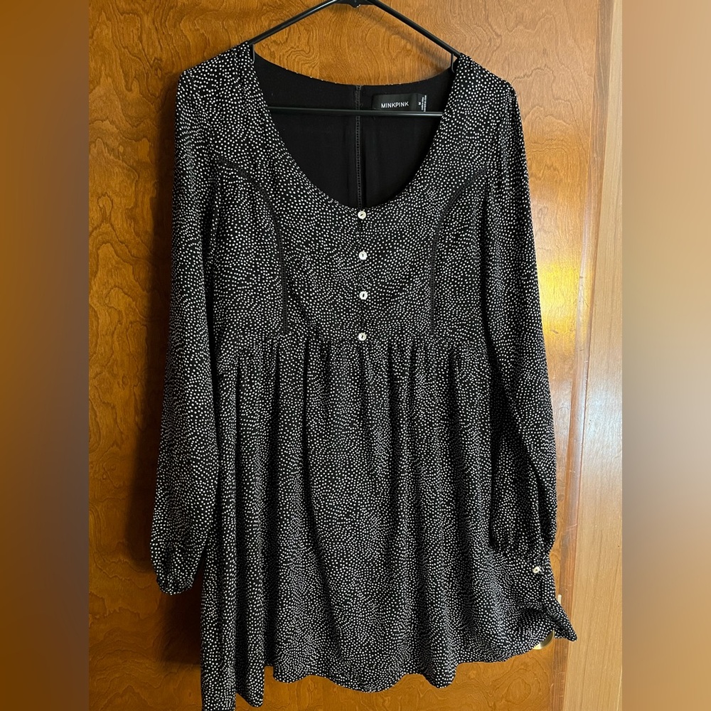 MINKPINK Long Sleeve Dress